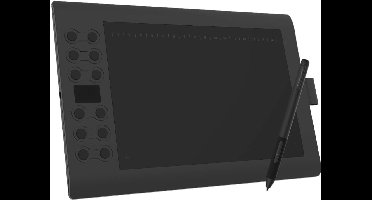 Nexvo® Digitaal Notitieblok - Grafische Tablet Met Tekenpen - Herbruikbare Notitieblok – ‎Zwart - 36cm x 24cm x 1cm