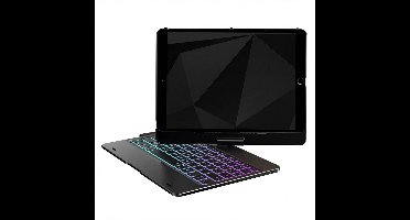 Accezz Tablet Toetsenbord Hoes - Geschikt voor Apple iPad 9/8/7 10.2 inch (9e generatie 2021 / 8e generatie 2020 / 7e generatie 2019) - 360 Slim Keyboard Bookcase