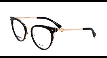 Dsquared2 D2 0067 Black gold 52/20/145 WOMAN Brilmonturen