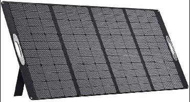 Opvouwbaar Zonnepaneel – Draagbaar Solar Paneel – Mobiel Zonnepaneel – Camping Zonnepaneel – 400W Vermogen – 23% Hoog Rendement – IP65 Spatwaterdicht – Inclusief Kickstand