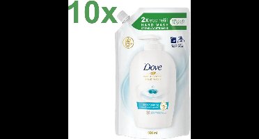 Dove Handzeep Navulling Deep Cleansing - 10 x 500 ml - Voordeelverpakking