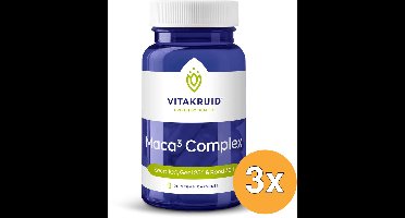 3x Vitakruid Maca Complex (90 vega capsules)