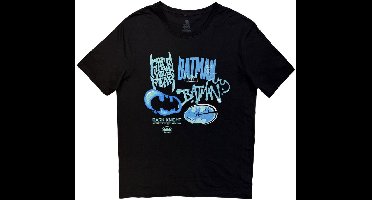 DC Comics - Batman Face Your Fear Heren Tshirt - 2XL - Zwart