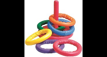 Spordas ringwerpspel kinderspeelgoed kleurrijk schuim.
