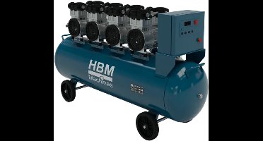 HBM 200 Liter Low Noise Compressor 8PK 400 Volt (852 l/min)