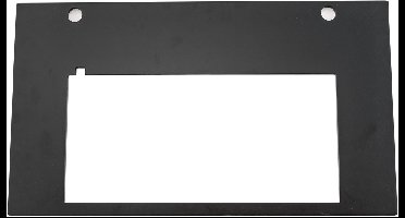 Magma Faceplate ONE Black - DJ-tafel