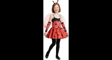 Lieveheersbeestjeskostuum voor meisjes - Verkleedkleding - 116/122