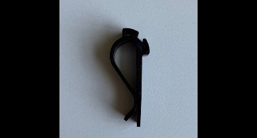 Schaalklem universeel schuin zwart 10 st