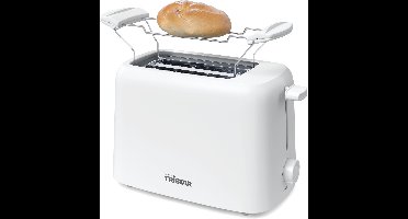 Tristar Broodrooster BR-1061 - 650W - 6 Bruiningsniveau's - 2 Broodsleuven voor 2 boterhammen - Bunwarmer