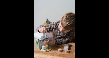 Dantoy Houten koffiemachine XL 13-delig in doos