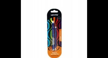 Uitwisbare blauwe pen met vulling