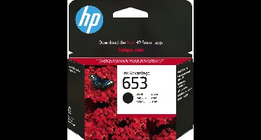 HP 653 originele Advantage zwarte inktcartridge
