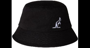 Australian buckethat logo | zwart S/M
