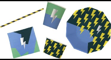 folia party-box 'Boys', 42-delig