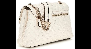 Guess Medium Crossbodytas / Schoudertas Dames - Melisandra - Beige