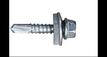 Schroefdoos CELO 7301 Ø 5,5 x 50 mm Met sluitring Zeshoekig Boor (250 Stuks)