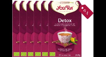Yogi Tea Detox - tray: 6 stuks