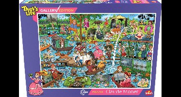 Goliath That's Life Gallery Edition - Claude Monet - 1000 Puzzelstukjes - Legpuzzel (68x48cm)