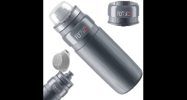 Bidon ELITE FLY MTB TEX Grijs Logo 750ml SUPER LICHT 85 gram
