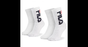 Sokken Fila Tennis 2-pack Unisex Wit 39-42 - 39/42