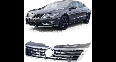 No Name Zwart Chrome Grille - Volkswagen Passat CC 2012-2017 facelift - OEM-kwaliteit