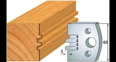 CMT - Profielmessen voor profielfreeskop - Frees - Snijgereedschappen - Profielfrees - 1 Stuk(s)