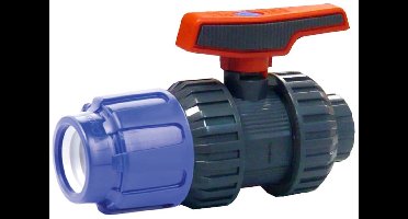 PE Koppeling 25 x 3/4, PP, Drinkwater - Knelkoppeling