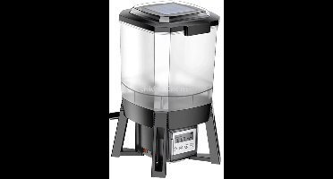 Automatische Visvoerdispenser – Visvoer Automaat – Vissen Voederautomaat – Aquarium Voedersysteem – Vijver Voederdispenser – Zonne-energie – 6 Liter Capaciteit