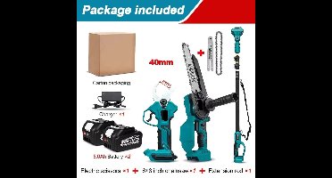 Draagbare Led-lamp – Leeslamp – Nachtlampje – Campinglamp – Bureau Lamp – Oplaadbare Batterij – Lichtgewicht - 2x5.0Ah 40mm A - 250mm