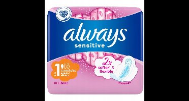 Procter & Gamble - Always Sensitive - Maandverband - Met Vleugels - Zeer Zacht - Daggebruik
