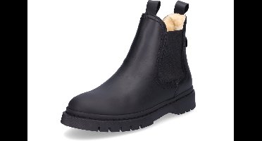 Tamaris dames enkellaars leren laarzen zwart M26829