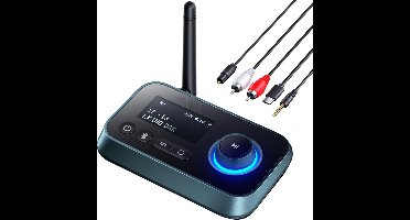 Bluetooth Transmitter - Bluetooth Receiver - Adapter - Zwart