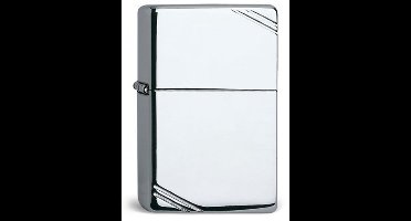 Zippo Gasaansteker - Vintage Chroom High Polish - Dubbele Stormvlam