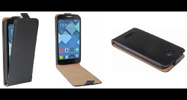 Flipcase voor Alcatel One Touch Pop C7 Zwart ultraslank