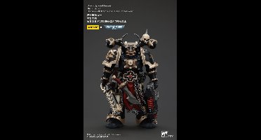 Joy Toy (CN) Warhammer 40k Actionfigur Chaos Space Marines Black Legion Chosen met Combi-melta and chainsword 20 cm Action Figuur
