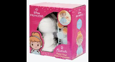 Gipsfiguur 'Disney Princess' - Knutselen & Schilderen - Schilder Jouw Eigen Gips Figuur - Hoge Kwaliteit - Creatief Speelgoed - Cadeau voor Jongens & Meisjes - Luxe Gipsfiguur van Disney - Disney Prinsessen - Gips Pakket incl Figuur, Kwast & Verf