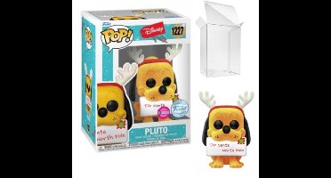 Funko Pop! Disney: Holiday - Pluto Flocked Exclusive