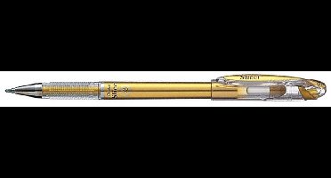 Pentel - Arts Slicci Metallic Needle Tip Gel Pen - goud - 1 stuks - 727965