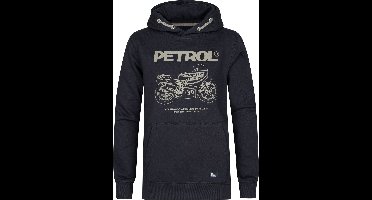 Petrol Industries - Jongens Artwork Hoodie Catskill - Zwart - Maat 104