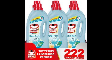 Omino Bianco Nature Fresh - Vloeibaar Wasmiddel - 6 x 1480ml - Geconcentreerd