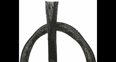 Flexibler Kabelkanal, schwarz, O.D. -32mm, 2m