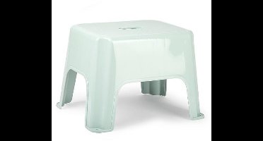 Plasticforte Caravan of camper trapje / opstapje - kunststof - mintgroen - 40 x 30 x 28 cm - 1 trede
