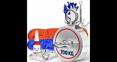 DailySupplies® Magneetvissen Starterspakket - Magneetdetectors Kinderen en Volwassenen - Zilver