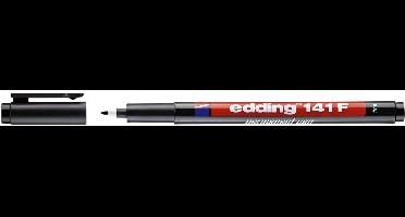 Viltstift edding 141 rond 0.6mm zwart | 10 stuks