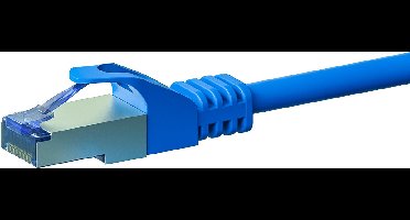 Danicom CAT6a S/FTP (PIMF) patchkabel - 50 meter blauw - netwerkkabel - internetkabel - UTP kabel - RJ45 - 10000 mbit/s
