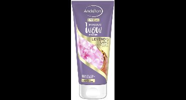 Andrélon - 1 Minuut Wow Haarmasker - Levendig Lang - 180 ml