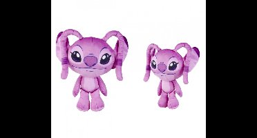 Angel Cartoon Disney Lilo en Stitch Pluche Knuffel 25 cm - Speelgoed Knuffels voor Kinderen - Stitch, Angel, Leroy, Scrump, Lilo