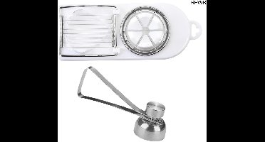 RFWR® Eiersnijder en eieropener set van roestvrij staal voor multifunctionele keuken