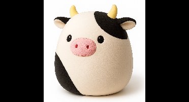 BronStore Kawaii Knuffel - Squish - 30CM - Koe Squishy - Kawaii Kussen - Pluche Kussen - Cadeau Kinderen & Volwassenen