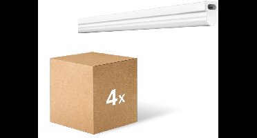 Voordeelpak 4x Ledvance LED Montagebalk Linear Compact High Output 20W 2000lm - 840 Koel Wit | 120cm.